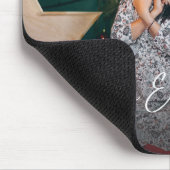 Beste moeder ooit eenvoudige aangepaste foto muismat (Hoek)