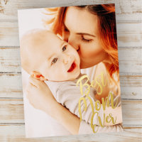 Beste moeder ooit eenvoudige moderne aangepaste fo