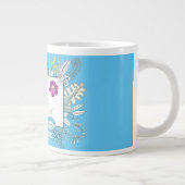 'Beste moeder ooit' elegant bloemencadeau Giant Co Grote Koffiekop (Rechts)