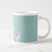 'Beste Moeder Ooit' elegant bloemencadeau Grote Koffiekop (Rechts)