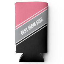 Beste moeder ooit Elegante zwarte &roze witte aang