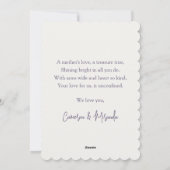 Beste moeder ooit Engels Garden Bouquet Moederdag Feestdagenkaart (Achterkant)