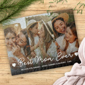 Beste moeder ooit familie 3 foto Moederdag script Legpuzzel