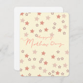 Beste moeder ooit feestdagenkaart (Voorkant / Achterkant)