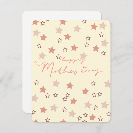 Beste moeder ooit  feestdagenkaart (Voorkant / Achterkant)