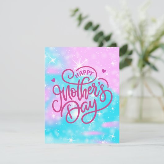 Beste moeder ooit  feestdagenkaart (Staand voorkant)