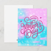 Beste moeder ooit  feestdagenkaart (Voorkant / Achterkant)