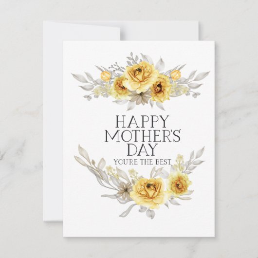 Beste moeder ooit  feestdagenkaart (Voorkant)