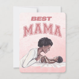 Beste moeder ooit  feestdagenkaart