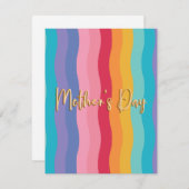 Beste moeder ooit feestdagenkaart (Voorkant / Achterkant)