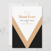 Beste moeder ooit feestdagenkaart (Voorkant)