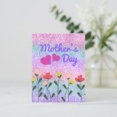 Beste moeder ooit feestdagenkaart (Staand voorkant)