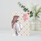 Beste moeder ooit feestdagenkaart (Staand voorkant)