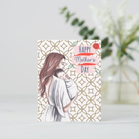 Beste moeder ooit feestdagenkaart (Staand voorkant)