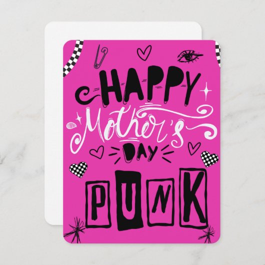 Beste moeder ooit  feestdagenkaart (Voorkant / Achterkant)