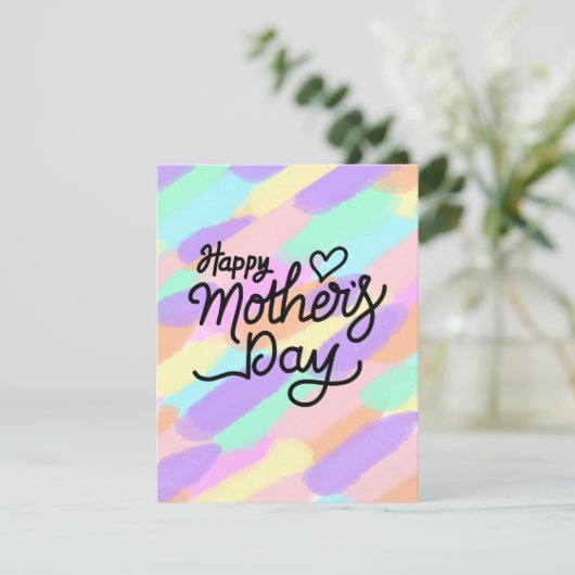 Beste moeder ooit feestdagenkaart (Staand voorkant)