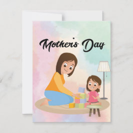 Beste moeder ooit  feestdagenkaart