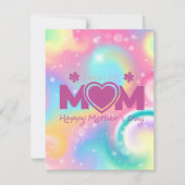 Beste moeder ooit  feestdagenkaart (Voorkant)