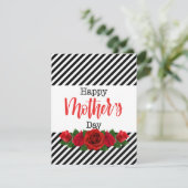 Beste moeder ooit  feestdagenkaart (Staand voorkant)