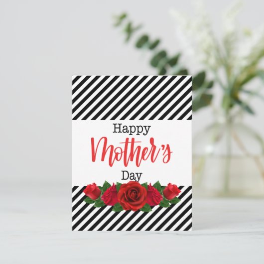 Beste moeder ooit  feestdagenkaart (Staand voorkant)