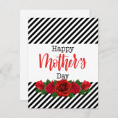 Beste moeder ooit  feestdagenkaart (Voorkant / Achterkant)