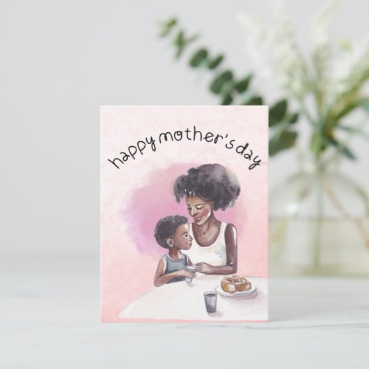 Beste moeder ooit  feestdagenkaart (Staand voorkant)