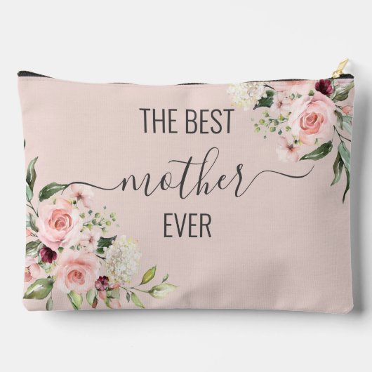 Beste moeder ooit floraal etui (Achterkant)