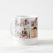 Beste Moeder Ooit Foto Collage Koffiemok (Voorkant links)
