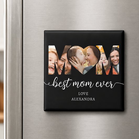 Beste Moeder Ooit Foto Collage Moeders Cadeau Magneet