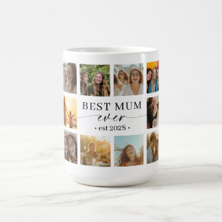 Beste Moeder Ooit Foto Collage Mok Cadeau