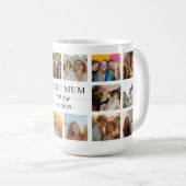 Beste Moeder Ooit Foto Collage Mok Cadeau (Voorkant rechts)