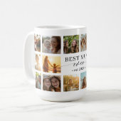 Beste Moeder Ooit Foto Collage Mok Cadeau (Voorkant links)