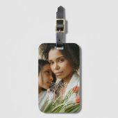 Beste moeder ooit foto elegant bagagelabel (Voorkant (verticaal))