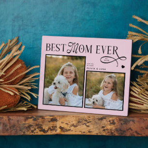 Beste Moeder Ooit Foto Hart Hond Moederdag Cadeaus Fotoplaat