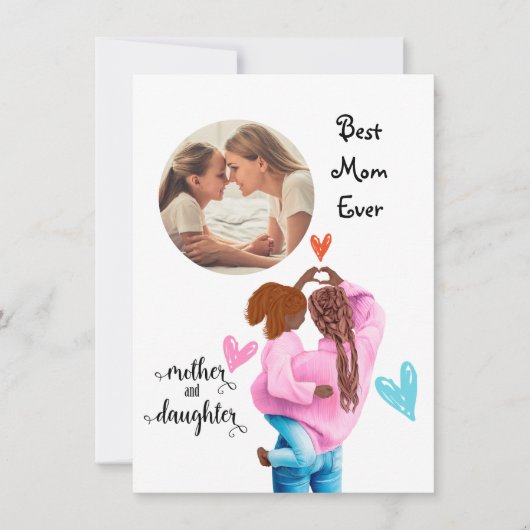 Beste Moeder Ooit Foto Moederdag Groetkaart Feestdagenkaart