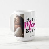 Beste Moeder Ooit Foto Moederdag Koffiemok (Voorkant links)