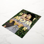 Beste Moeder ooit Foto Overlay Moederdag Kaart (Gedraaid)