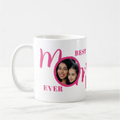 Beste Moeder Ooit Foto Roze Koffiemok (Links)
