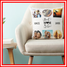 Beste moeder ooit Fotocollage Elegant Script Hart