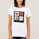 Beste moeder ooit Fotocollage T-shirt (Voorkant)