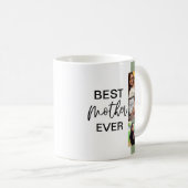 Beste Moeder ooit Fotosjabloon Modern Koffiemok (Voorkant rechts)
