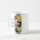 Beste Moeder ooit Fotosjabloon Modern Koffiemok (Voorkant links)