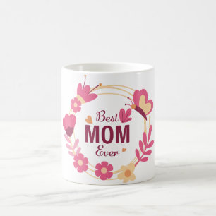 Beste moeder ooit gebloeide koffie mok