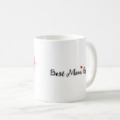 Beste moeder ooit, Gelukkige Moederdag Koffiemok (Voorkant rechts)