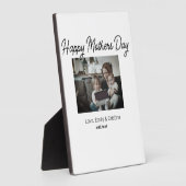 Beste moeder ooit Gelukkige Moederdag Voeg foto na Fotoplaat (Zijkant)
