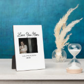 Beste moeder ooit Gelukkige Moederdag Voeg foto na Fotoplaat (Zijkant)