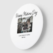 Beste moeder ooit Gelukkige Moederdag Voeg foto na Grote Klok (Hoek)