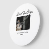 Beste moeder ooit Gelukkige Moederdag Voeg foto na Grote Klok (Hoek)