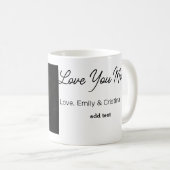 Beste moeder ooit Gelukkige Moederdag Voeg foto na Koffiemok (Voorkant rechts)