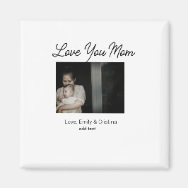 Beste moeder ooit Gelukkige Moederdag Voeg foto na Magneet